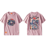 Harajuku T Shirt Men Hip Hop T-Shirt Stone Lion Chinese Streetwear Summer Tshirts Short Sleeve Cotton Tops Tees Hipster New