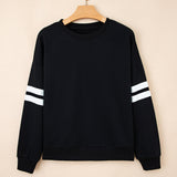 Taylor Striped Oversized Sweatshirt