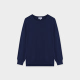 Oversized Lightweight Sweater-Navy