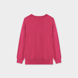 Oversized Lightweight Sweater-Pink