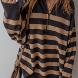 Adeline Stripe Oversized Sweater