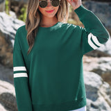 Taylor Striped Oversized Sweatshirt