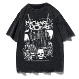 My Chemical Romance Black Parade Oversized T-Shirt Women Punk Emo Rock Tee