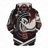 Hoodie 3D Animal — Streetwear Hip Hop