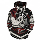 Hoodie 3D Animal — Streetwear Hip Hop