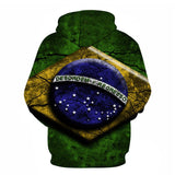 3D Hoodies National flag Canada Hoodies Sweatshirts Fashion Men Women Hoodies Germany/Brazil National flag 3D Hoodie