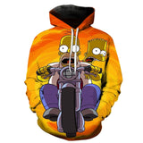 Hoodie Simpsons — Unissexo Outono/Inverno