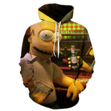Hoodie Simpsons — Unissexo Outono/Inverno