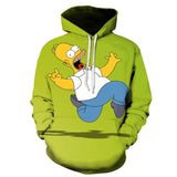 Hoodie Simpsons — Unissexo Outono/Inverno