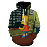 Hoodie Simpsons — Unissexo Outono/Inverno