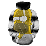 Hoodie Simpsons — Unissexo Outono/Inverno