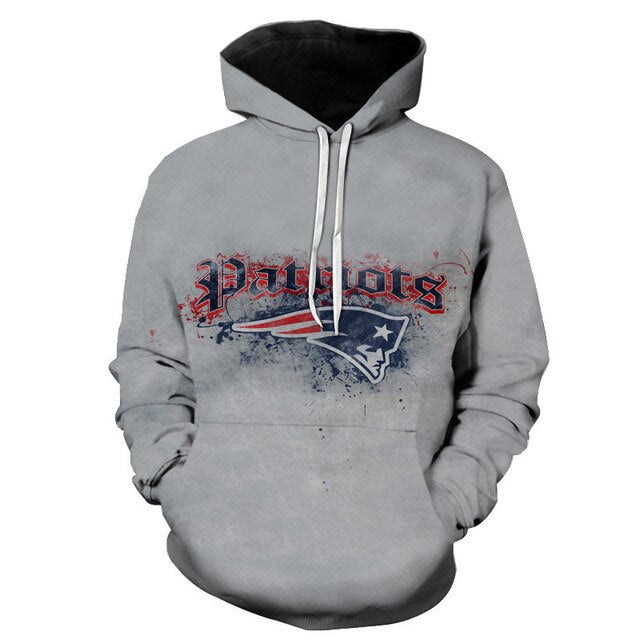 Hoodie 3D Bandeira Rússia — Oversized