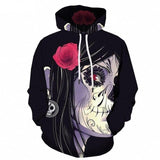 Hoodie 3D Anime Horror — Unissexo